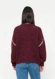 Pullover manica lunga Jdy - bordeaux - 4