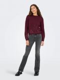 Pullover manica lunga Jdy - marrone - 3