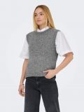 Pullover senza maniche Jdy - medium grey melange - 3