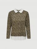 Maglia manica lunga Jdy - leopardo - 0