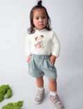 Pantalone corto Mayoral - celeste - 5