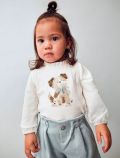 T-shirt manica lunga Mayoral - panna cielo - 2