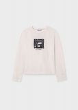 T-shirt Mayoral - panna nero - 4