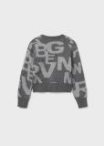 Pullover manica lunga Mayoral - piombo - 4