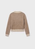 Pullover manica lunga Mayoral - nocciola panna - 4