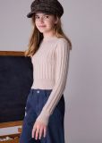 Maglia manica lunga Mayoral - beige - 3