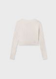 Maglia manica lunga Mayoral - ecru - 1
