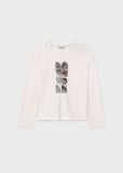 T-shirt Mayoral - panna - 0