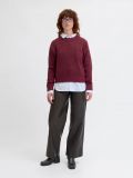 Pullover manica lunga Jjxx - vino - 3