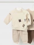 Completo 2 pezzi Newborn - cacao - 0