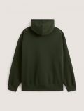 Maglia in felpa cappuccio Vans - verde oliva - 5