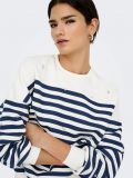 Maglia in felpa Only - bianco blu - 3