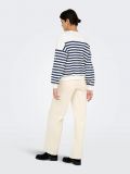 Maglia in felpa Only - bianco blu - 4