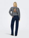 Cardigan Only - medium grey melange - 4