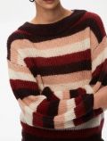 Pullover manica lunga Iblues - bordeaux - 1