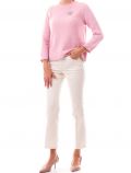 Pullover manica lunga Emme - rosa - 2