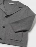 Giacca in maglia, chiusura con bottoni - grigio - 2