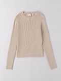 Maglia manica lunga I Do - beige - 0