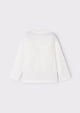 T-shirt manica lunga Mayoral - panna - 4
