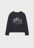 T-shirt manica lunga Mayoral - nero - 0