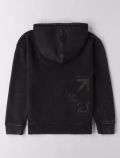 Maglia in felpa aperta I Do - nero - 1