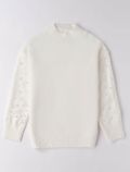 Pullover manica lunga I Do - panna - 0