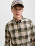 Camicia manica lunga flanella Jack & Jones - peat - 5