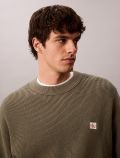Maglia manica lunga Calvin Klein - dusty olive - 1