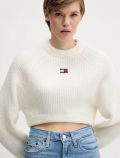 Pullover manica lunga Tommy Jeans - bianco - 3