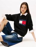 Pullover manica lunga Tommy Jeans - nero - 1