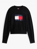 Pullover manica lunga Tommy Jeans - nero - 4