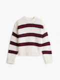 Pullover manica lunga Tommy Jeans - bianco - 1
