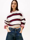 Pullover manica lunga Tommy Jeans - bianco - 3