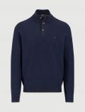 Lupetto zip Fynch-hatton - navy - 0