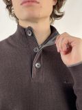 Lupetto zip Fynch-hatton - terra - 1