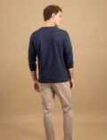 T-shirt manica lunga Fynch-hatton - blu - 3