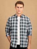 Camicia manica lunga casual Fynch-hatton - verde - 0