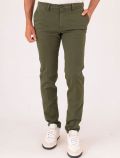Pantalone casual Manuel Ritz - verde militare - 0