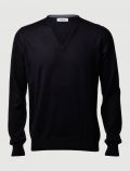 Pullover manica lunga Gran Sasso - nero - 0