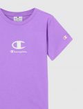T-shirt manica corta sportiva Champion - lilla - 1
