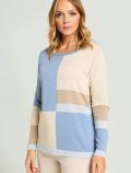 Maglia manica lunga curvy Luisa Viola - azzurro - 2