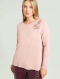 Maglia manica lunga curvy Luisa Viola - blush - 0