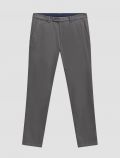Pantalone conformato cotone Bugatti - grigio - 0