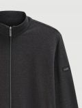 Maglia in felpa aperta Bugatti - blu moro - 2