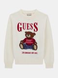 Pullover manica lunga Guess - bianco - 0