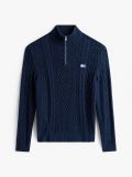 Lupetto zip Tommy Jeans - dark navy - 4