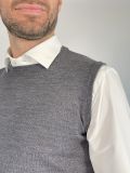 Pullover senza maniche Morgano - grigio medio - 1