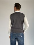 Pullover senza maniche Morgano - grigio medio - 4