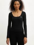 T-shirt manica lunga sportiva Guess Sport - black - 0