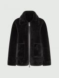 Giaccone ecopelle Monochrome - antracite - 0